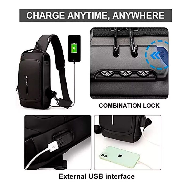 Bolso Mochila Antirobo